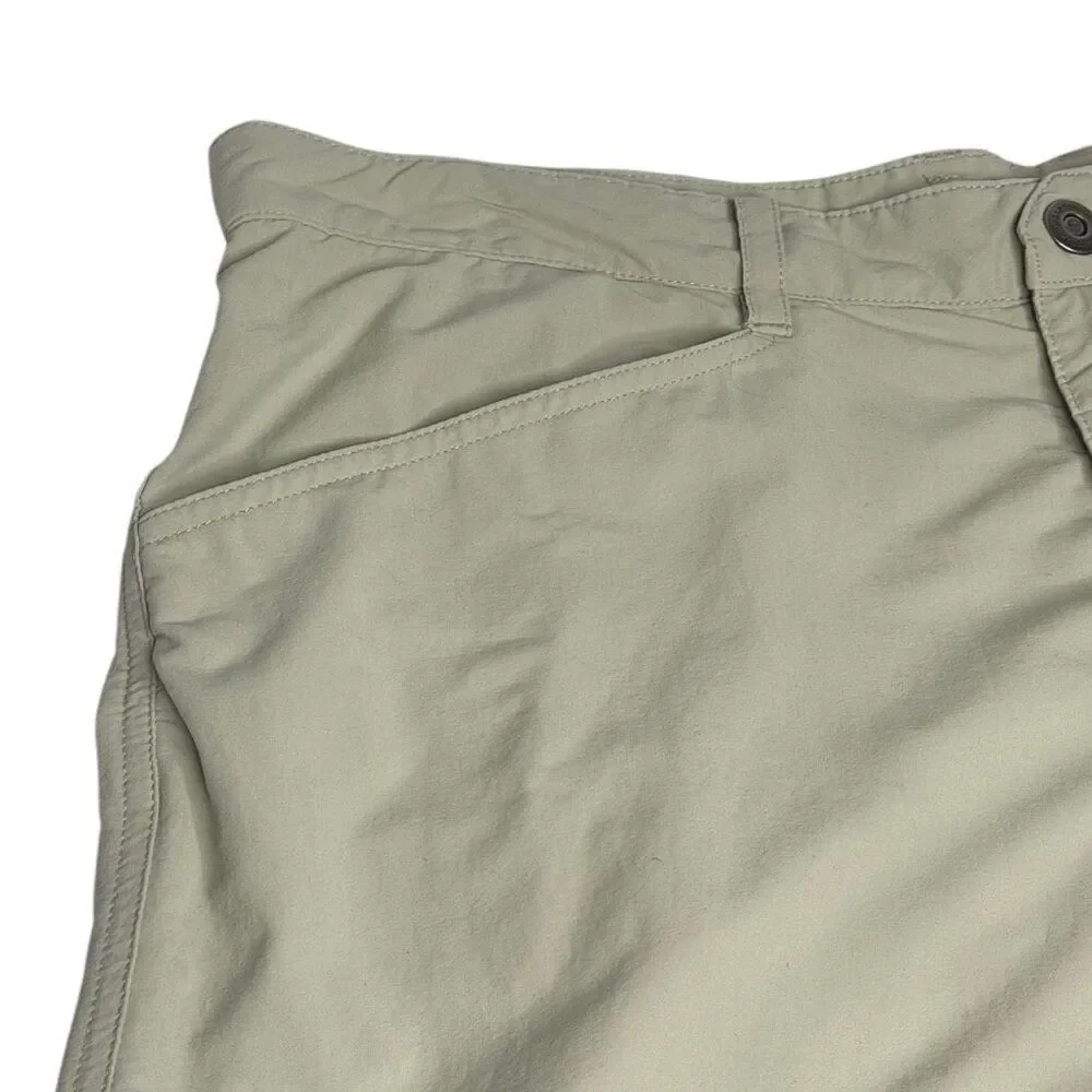 Patagonia khaki lightweight quick dry hiking shorts size 35 - Picture 7 of 12